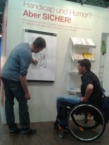 Foto: Phil Hubbe beim Videodreh