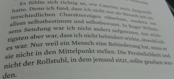 Foto: Textpassage aus "Dachdecker wollte ich eh nicht werden"