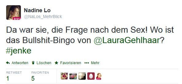 Foto: Screenshot eines Tweets von NaLos_MehrBlick