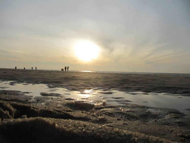 Foto: Abendstimmung am Strand