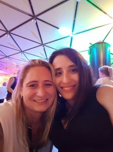 Foto: Selfie mit Sima Surkamp